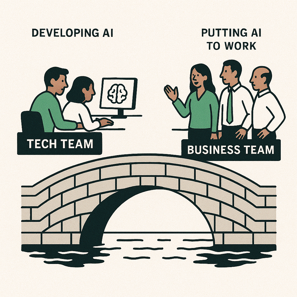 Bridge between business and technical teams for shared understanding