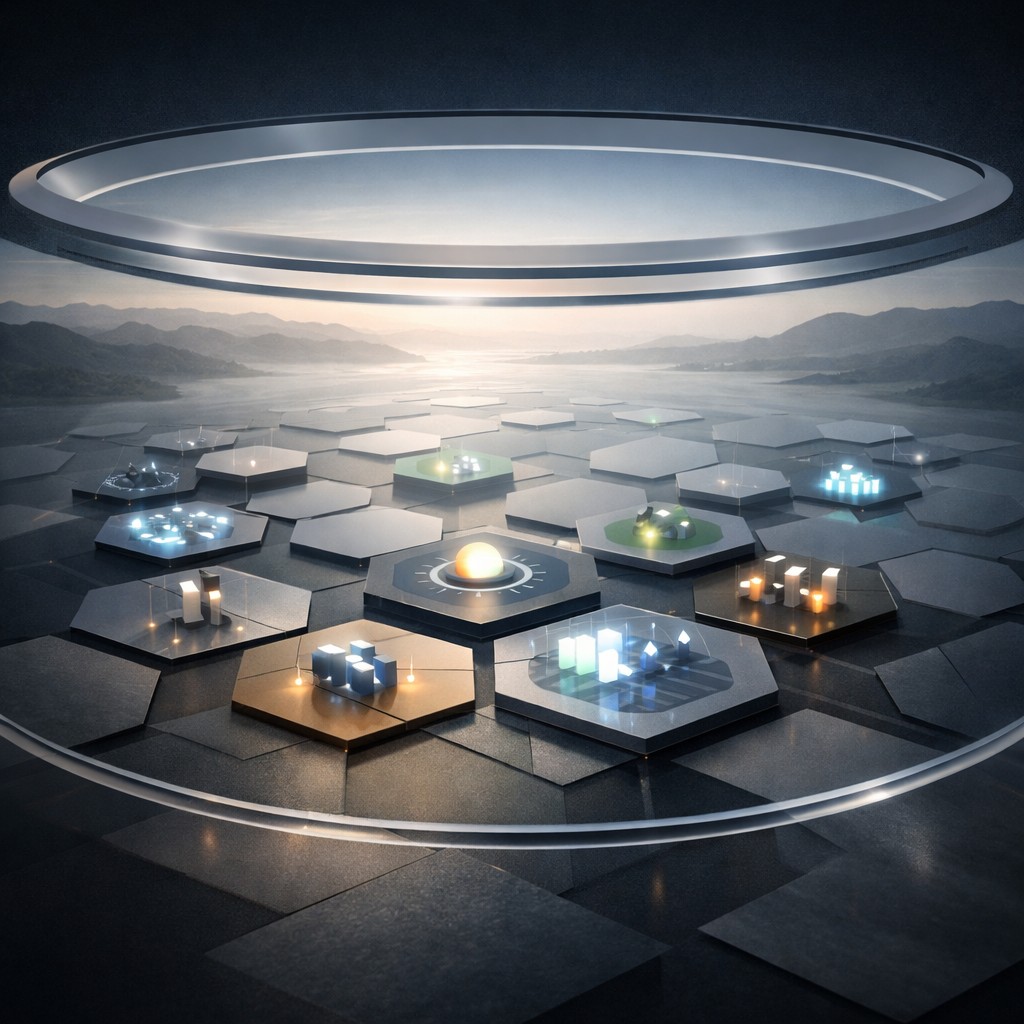 Oversee hero showing executive visibility across connected AI domains.
