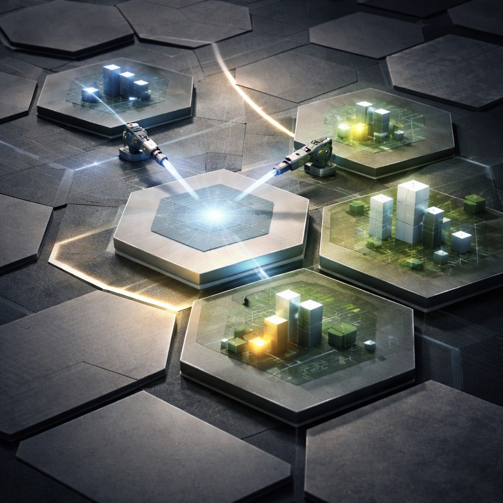 Tailor hero showing precision design across connected AI components.